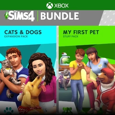 The Sims 4 Cats and Dogs PLUS My First Pet Stuff